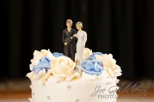 Old fashioned cake topper