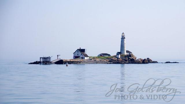 Boston Light, the first lighthouse built in the United States, and currently the second oldest working lighthouse in the country. 
