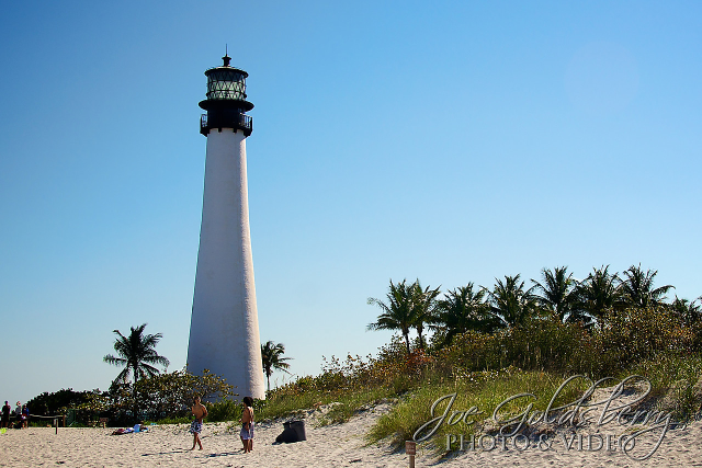 What could be cooler than a lighthosue flanked by palm trees? Cape Florida Lighthouse fits the bill!